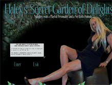 Tablet Screenshot of haleyskisses.com